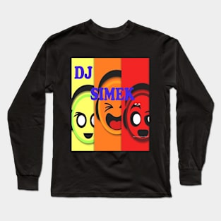 Logo ``Dj Simek´´ #3 Long Sleeve T-Shirt